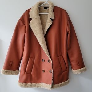 PrettyLittleThing Oversized Coat Large